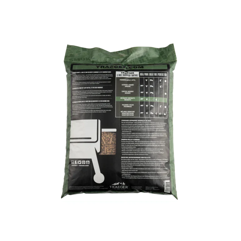 Traeger Grillpellets aus Johannisbrotbaumholz