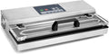 Lacor - 69540 - Vakuumiergerät, Folienschweißgerät, Lebensmittelversiegelungsgerät, Edelstahl, BPA-frei, luftdichte Versiegelung, 650W, 40cm, Inox