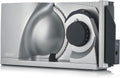 GRAEF MYtiny MT1000 - Klappbare Allesschneider, 170 W, Klinge Ø170 mm, Metall, Schnittstärke 0-15 mm, Brot, kompakt, Made in Germany, Silber