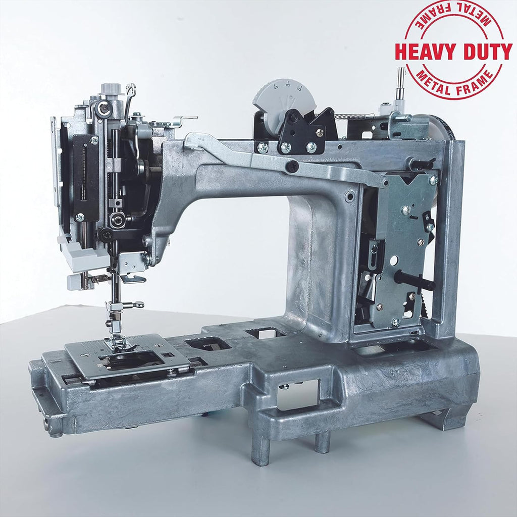 2026 Singer Heavy Duty 4432 Máquina de Coser Mecánica, 32 Puntadas, Motor Potente, Ojal Automático, Enhebrador Automático, Placa de Refuerzo de Acero Inoxidable