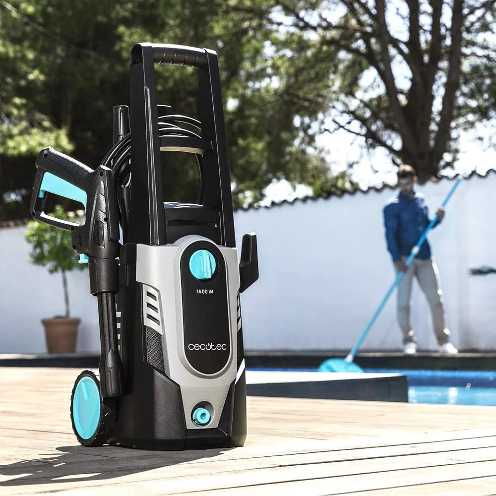 Cecotec HydroBoost 2400 AdvanceClean High Pressure Washer. 2400W, Home, Garden or Car, Flow Rate of 480l/h, 180 Pressure Bars, Aluminium Pump, Action Radius 14 m