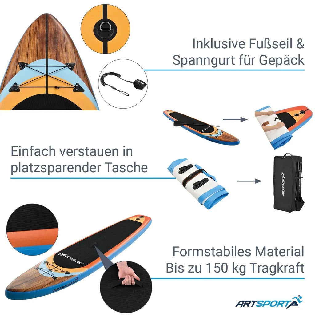 2025 Kit completo de tabla de stand-up paddle