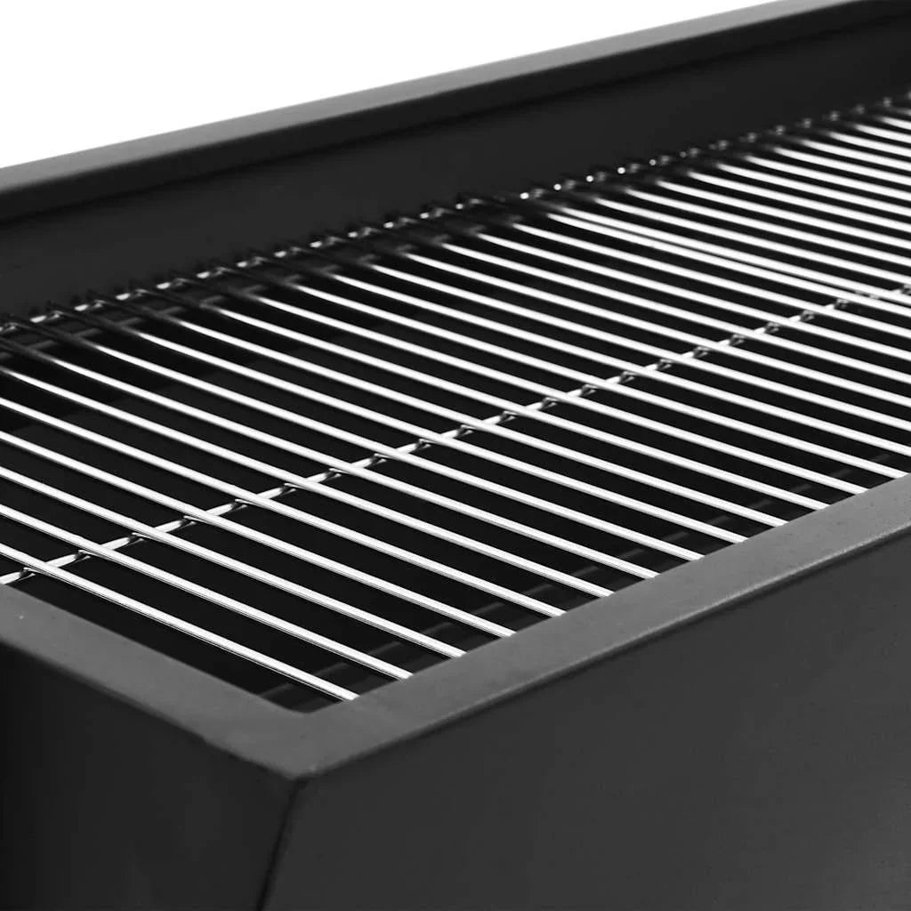 vidaXL Elektrischer Edelstahl-Drehspieß für Grill/BBQ