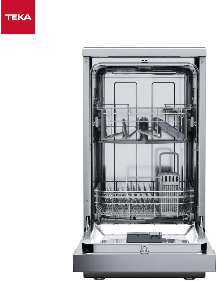 TEKA Lavavajillas Integrable 45 cm, 10 Cubiertos, 6 Programas de Lavado, IonClean, DFS 24650