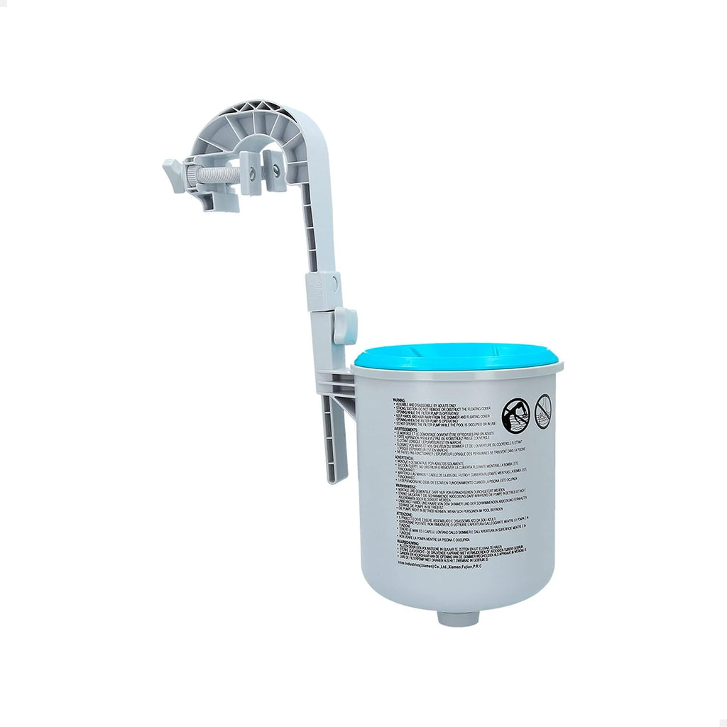 Intex Depuradora Arena Krystal Clear 3.500 l/h Skimmer Deluxe Filtro 3.028 l/h Easy Set-Metal Frame, 49x43x34 cm, Color Blanco