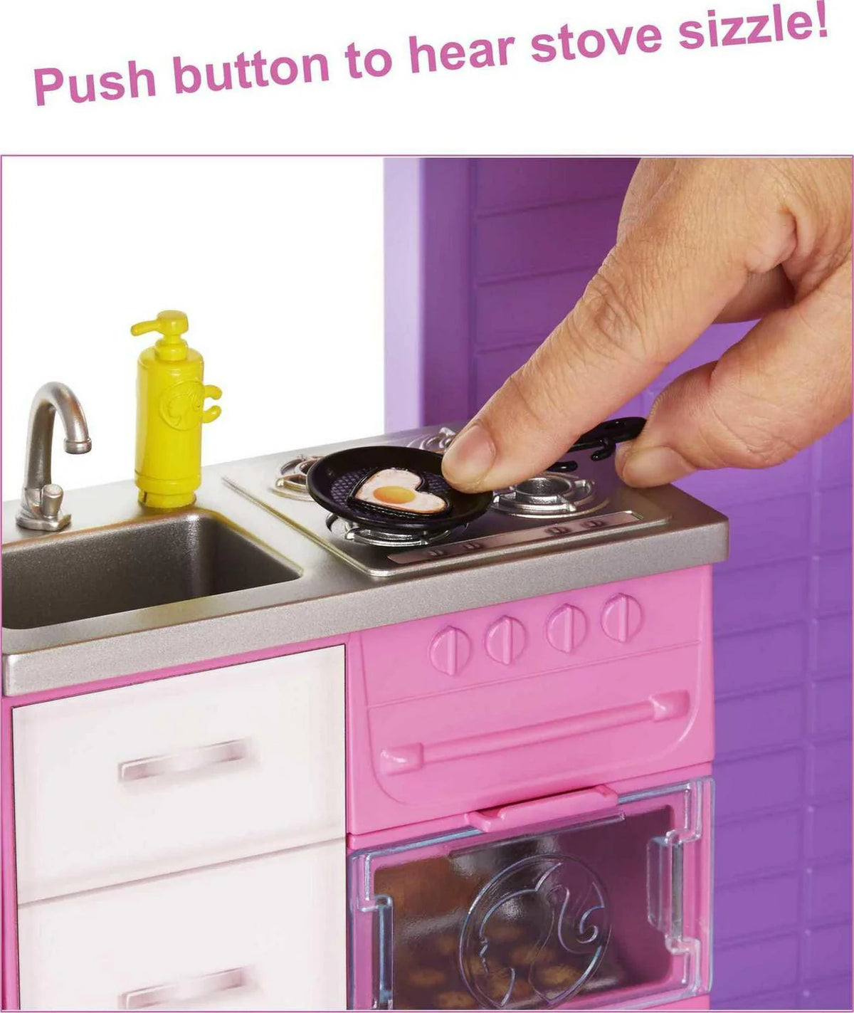 2025 Barbie Traumvilla mit über 70 Zubehörteilen, funktionierendem Aufzug, Lichtern und Geräuschen