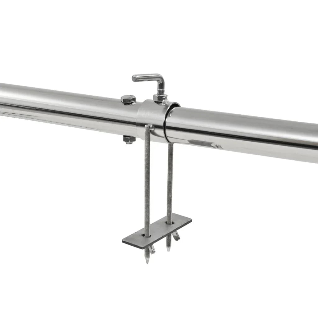 Barbacoa Automática Con Motor Acero Inoxidable 150x46,5x82,5 Cm Vidaxl