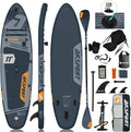 AKSPORT aufblasbares Stand-Up Paddle Board, aufblasbares SUP Board mit komplettem Zubehör, breites und stabiles Design, rutschfestes Deck, Paddleboard für Jugendliche und Erwachsene