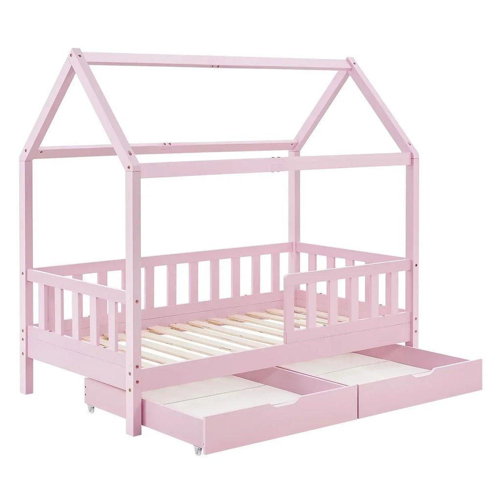 2026 Cama infantil Marli 90 x 200 cm con cajones de almacenamiento