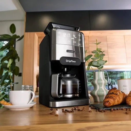 Filterkaffeemaschine mit Kaffeemühle Yoer 1520W 1,5L +Timer
