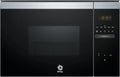 Balay 3CG5172N2 - Microwave, Electronic, Frameless Built-in, 38 cm, 20 l, 5 F, Aqualisis, Left Side Ap, 8 Recipes, Turntable 10", With Grill, Black Glass