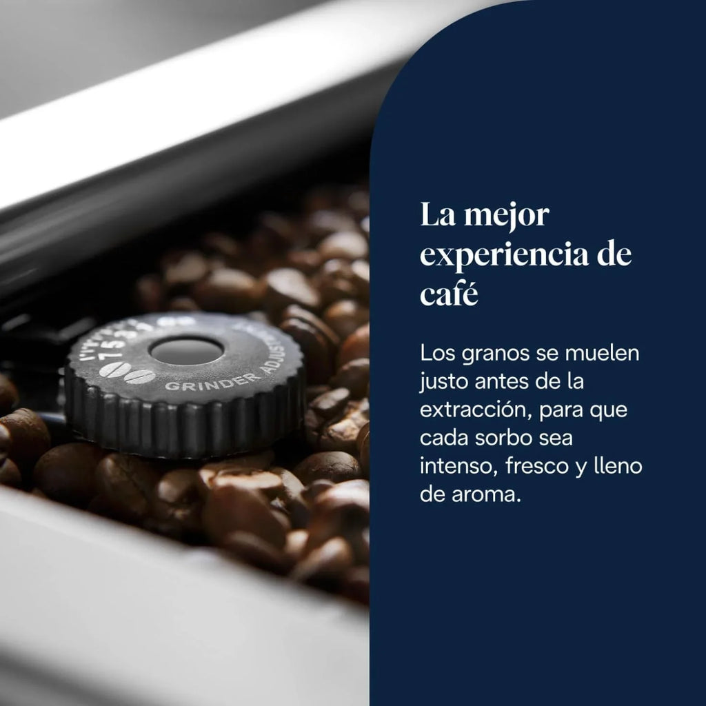 De'Longhi Perfetto Primadonna Soul ECAM612.55.SB Kaffeevollautomat mit LatteCrema Milchsystem, Bean-to-Cup Technologie, 18 Kaffeespezialitäten, App-Steuerung