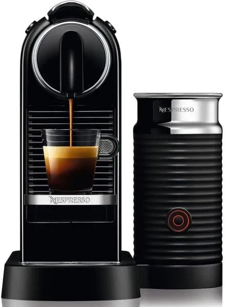 DeLonghi Nespresso Citiz EN267.BAE Coffee Maker with Capsules, Special Extraction System, 1710 W, 1 L, Plastic, Black
