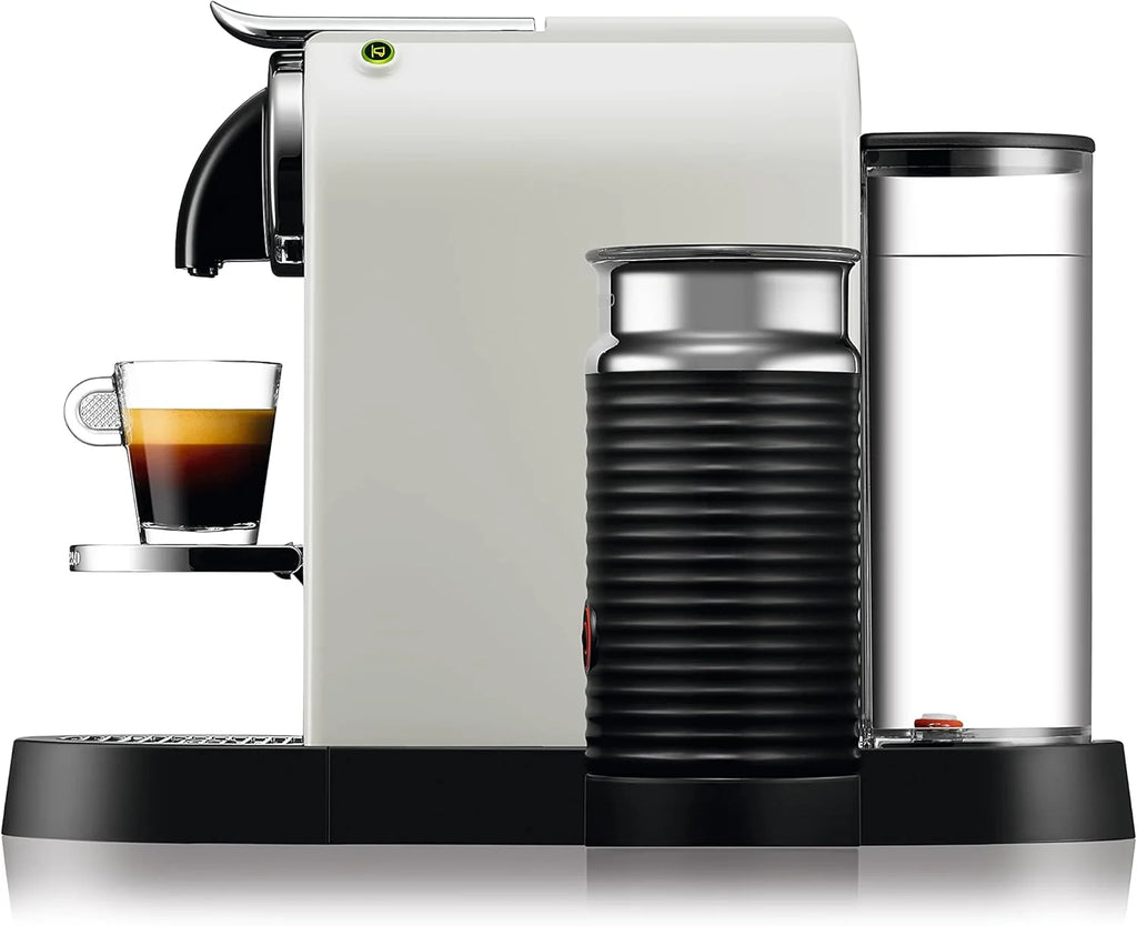 DeLonghi Nespresso Citiz EN267.WAE Cafetera con cápsulas, sistema de extracción especial, 1710 W, 1 L, plástico, Blanco