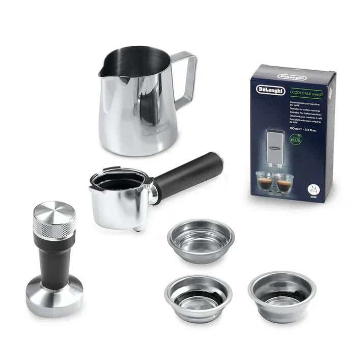 De'Longhi Dedica Arte EC885 - Cafetera espresso compacta con espumador profesional y 15 bares de presión