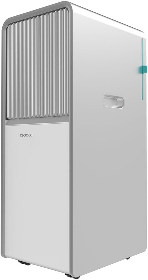 Cecotec Mobile Klimaanlage mit Fernbedienung und Heizfunktion ForceClima 12650 Style Heating. 12000 BTU, LED-Anzeige, Touch-Bedienung, 5 Modi, 2 Geschwindigkeiten, Luftentfeuchter, Timer, 28m2