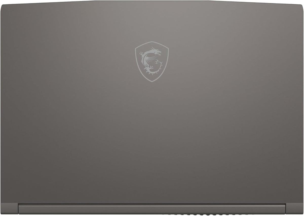 MSI Thin 15 B12UC-1842XES - Ordenador portátil de 15.6" Full HD (Intel Core i5-12450H, 16GB RAM, 512GB SSD, NVIDIA RTX 3050, Sin Sistema operativo) Color Gris - Teclado QWERTY español