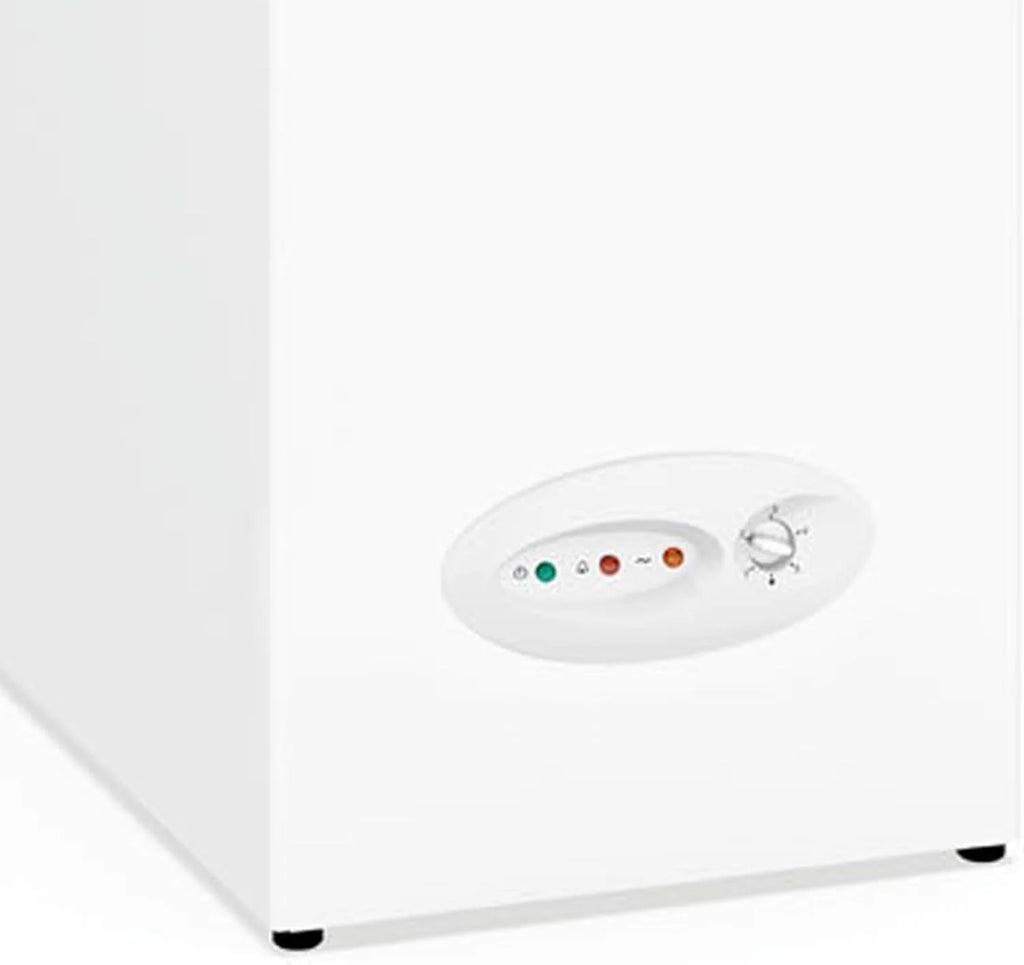 Edesa Congelador Horizontal EZH-0611, Altura 0.84 m, Termostato Ajustable, Fácil Limpieza, Alarma Integrada, Bajo Nivel Sonoro, Gran Capacidad 59 l, Potencia 60W, Color Blanco