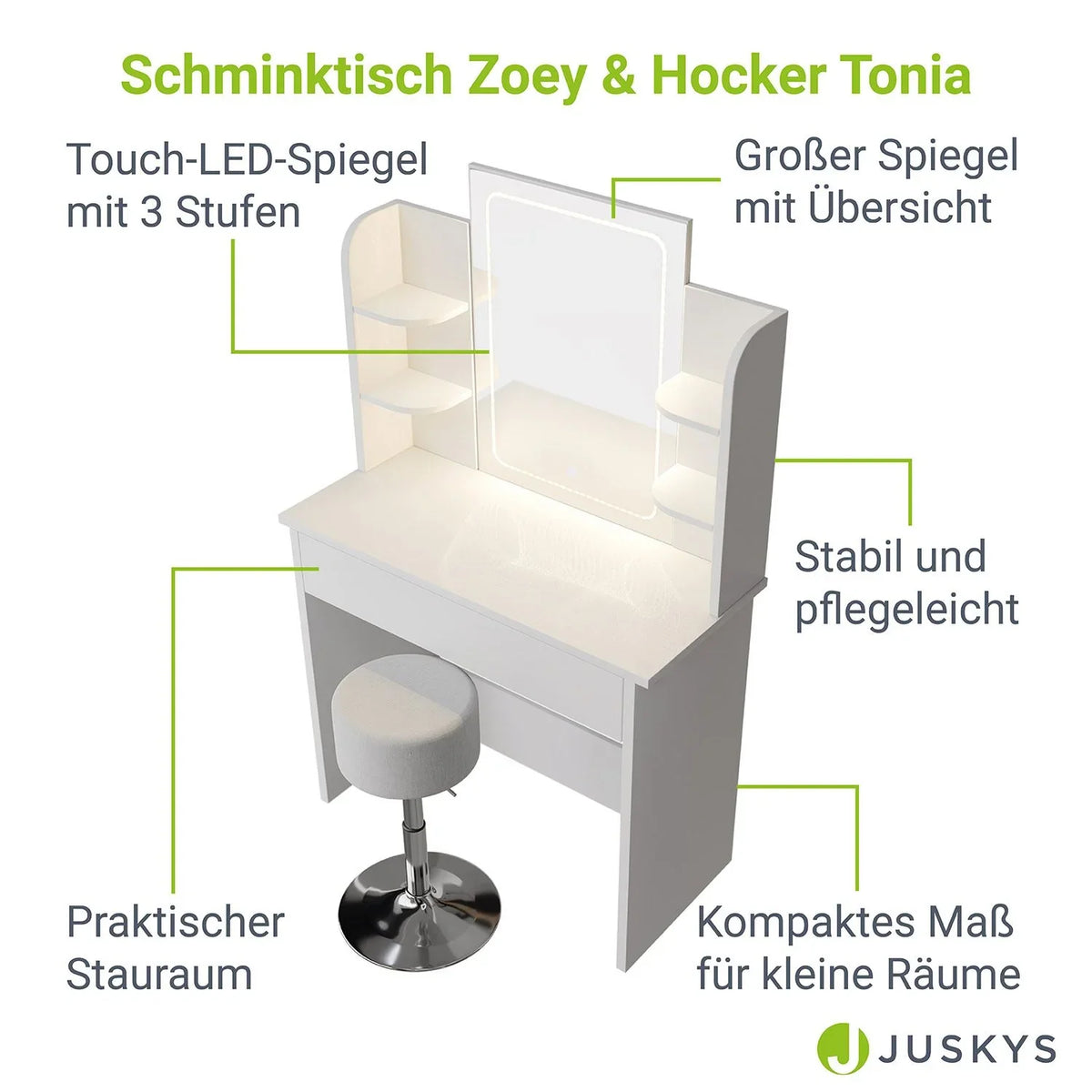 2025 Zoey Schminktisch & Tonia Hocker
