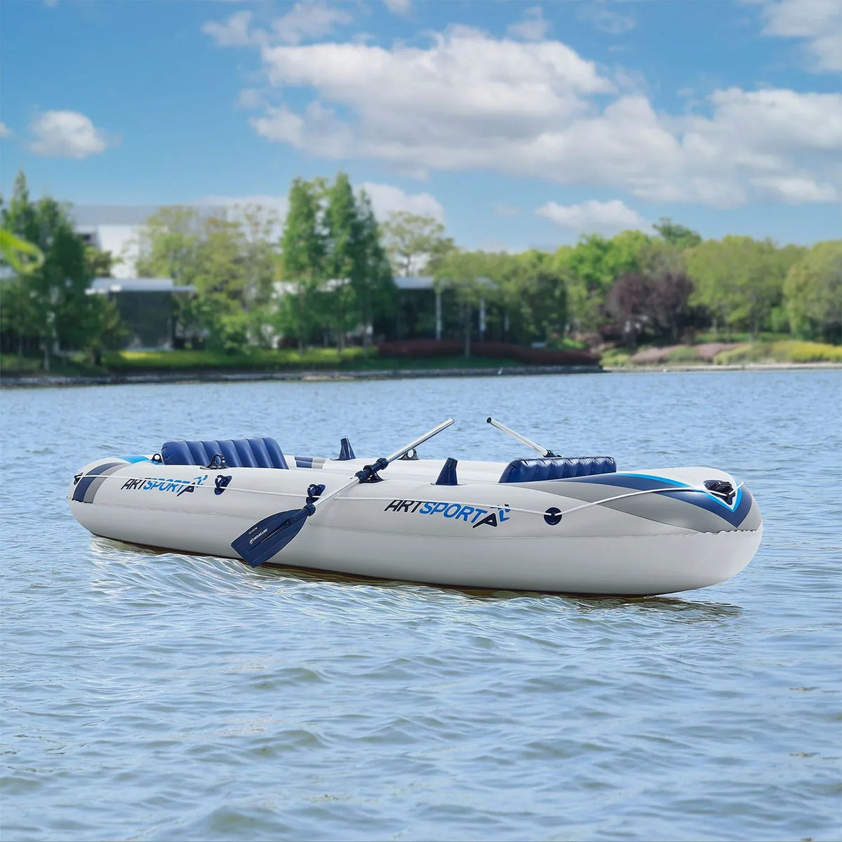 2025 Barco neumático mit zwei Bänken - 3,22 m