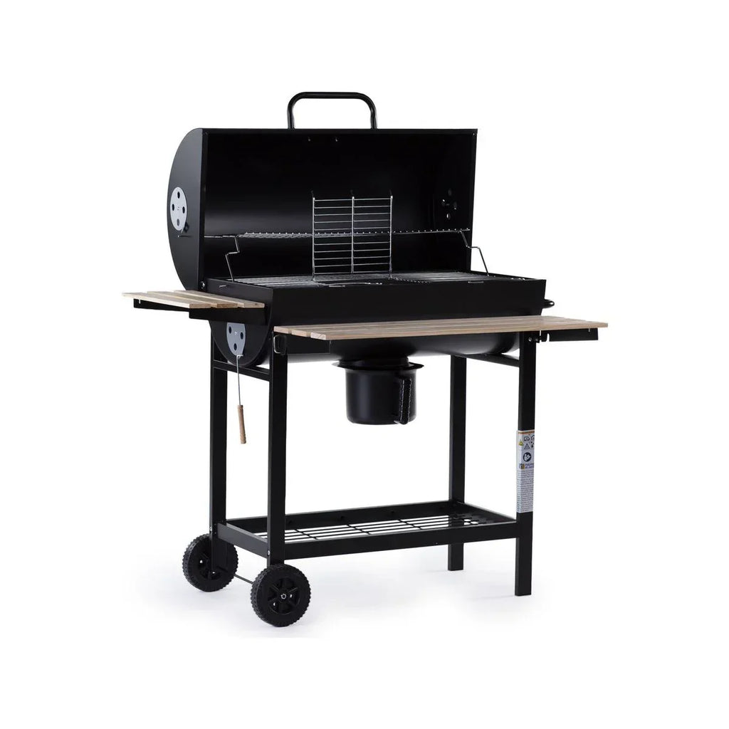 Barbacoa A Carbón "king" - 95 X 63 X 105 Cm - Negro