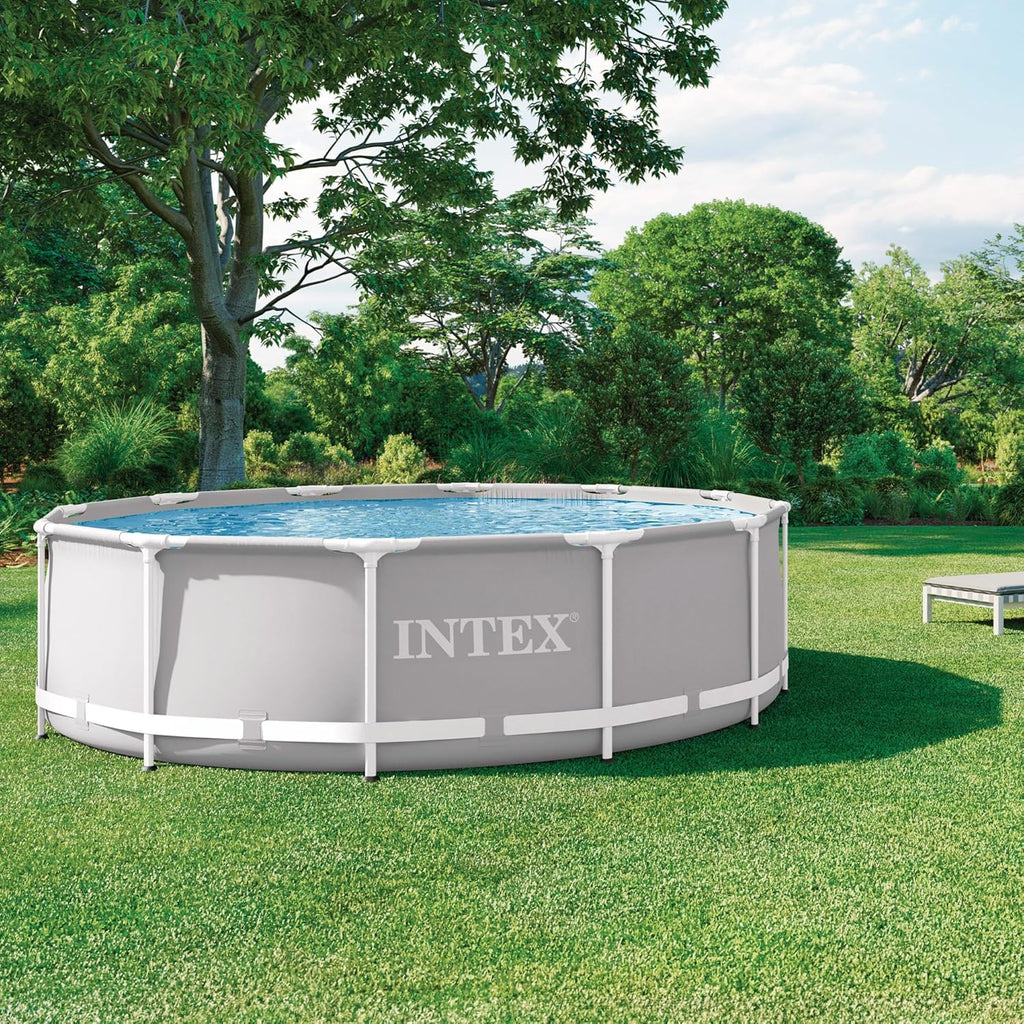 Intex 26716NP - Runder Aufstellpool Intex Prisma Frame 366x99 cm mit Filterpumpe