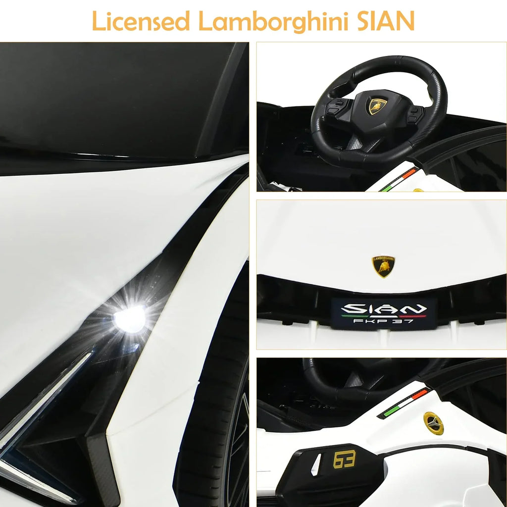 Lamborghini Licenciado Eléctrico con Suspensión y Bluetooth