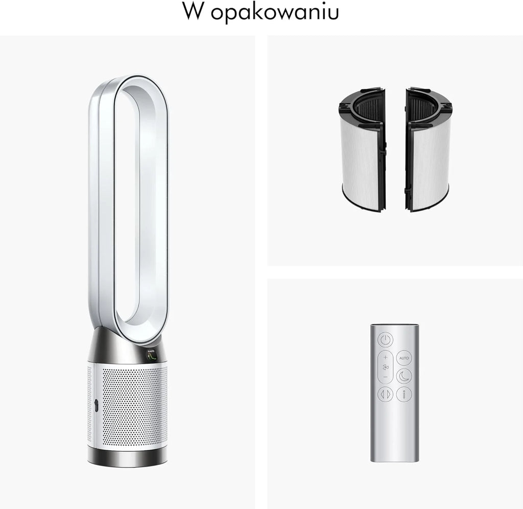 Dyson Purifier Cool PC1 Leistungsstarker Luftreiniger (Weiß/Weiß)