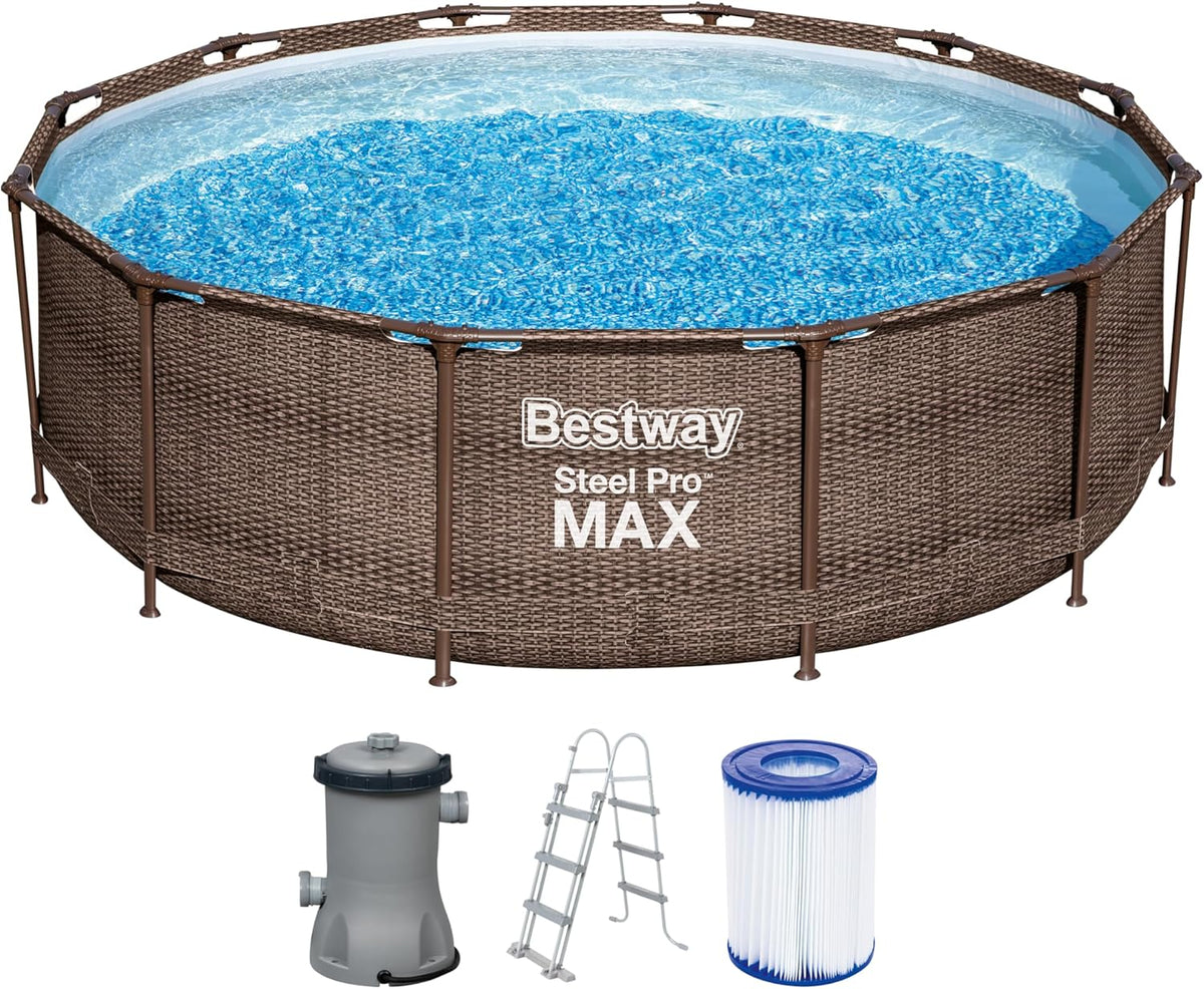 Bestway Piscina Desmontable Steel Pro Max Deluxe 366x100 Cm 56709