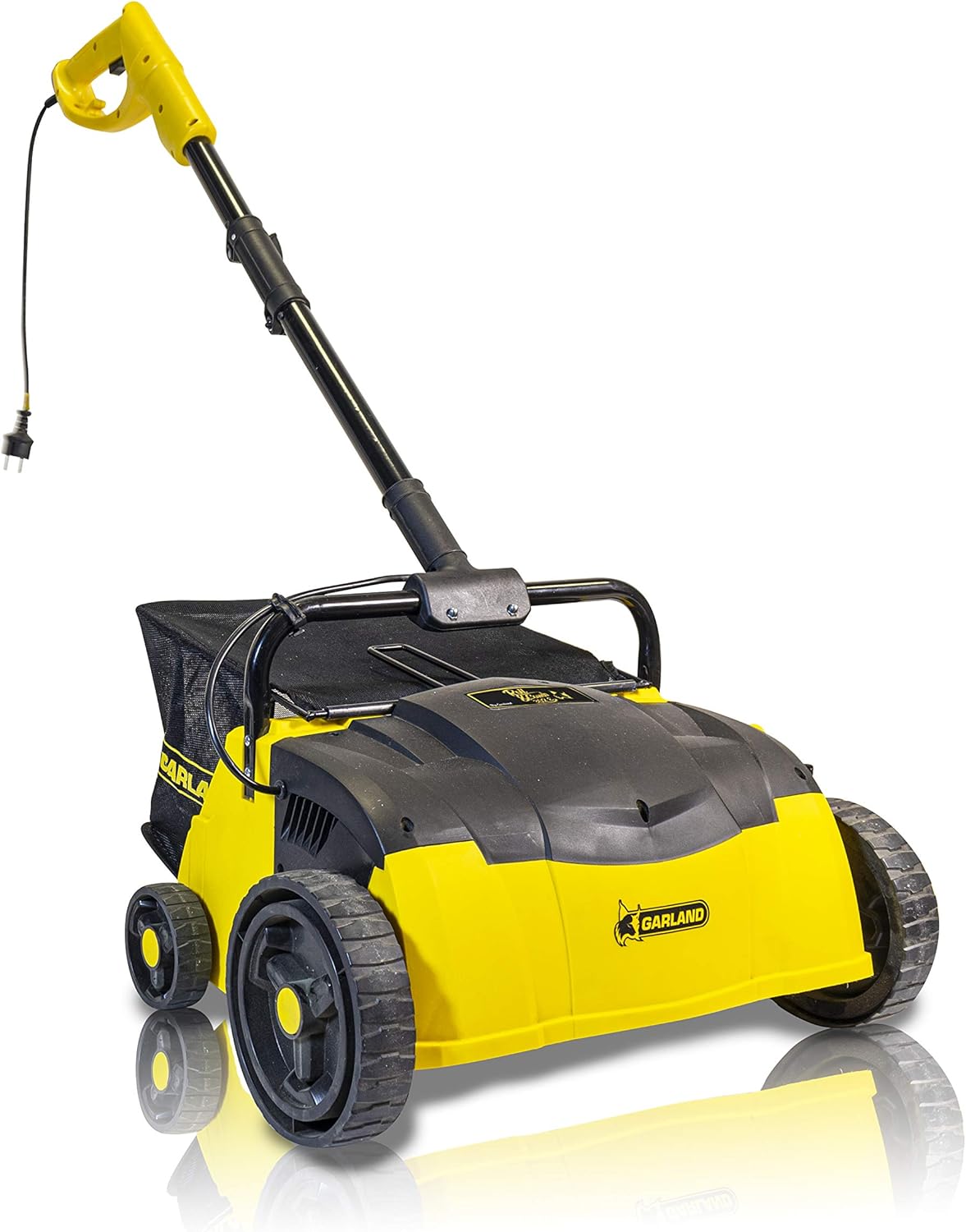 2026 Garland Roll&Comb 502E-V19 - Peinadora/Barredora césped artificial eléctrica enchufable - 1.600 W de potencia, 15'6 kg de peso, ancho de trabajo 40 cm con altura regulable. Saco de recogida de 40 l. Apto para superficies hasta 350 m2.