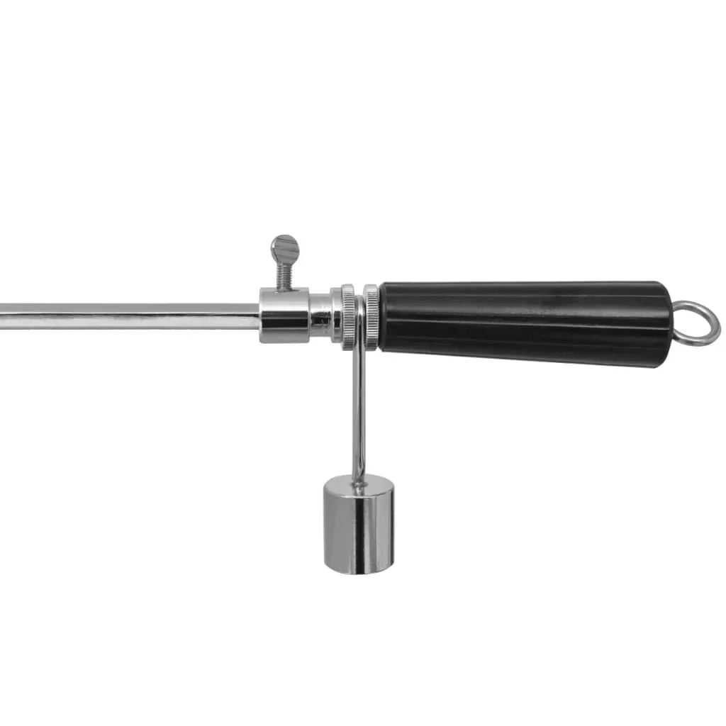Vidaxl Professioneller Drehspieß für Braten/Grill mit Motor, Stahl, 900 mm