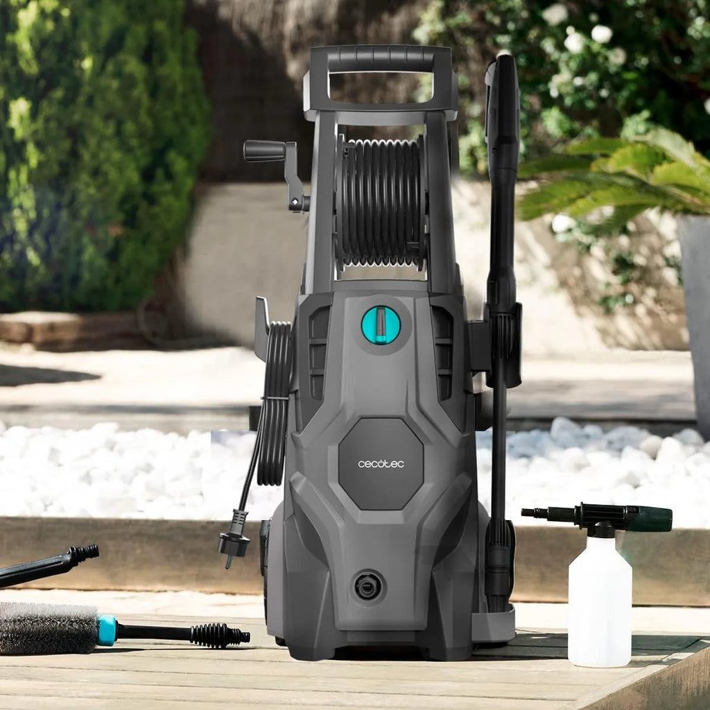 Cecotec HydroBoost 2400 AdvanceClean High Pressure Washer. 2400W, Home, Garden or Car, Flow Rate of 480l/h, 180 Pressure Bars, Aluminium Pump, Action Radius 14 m