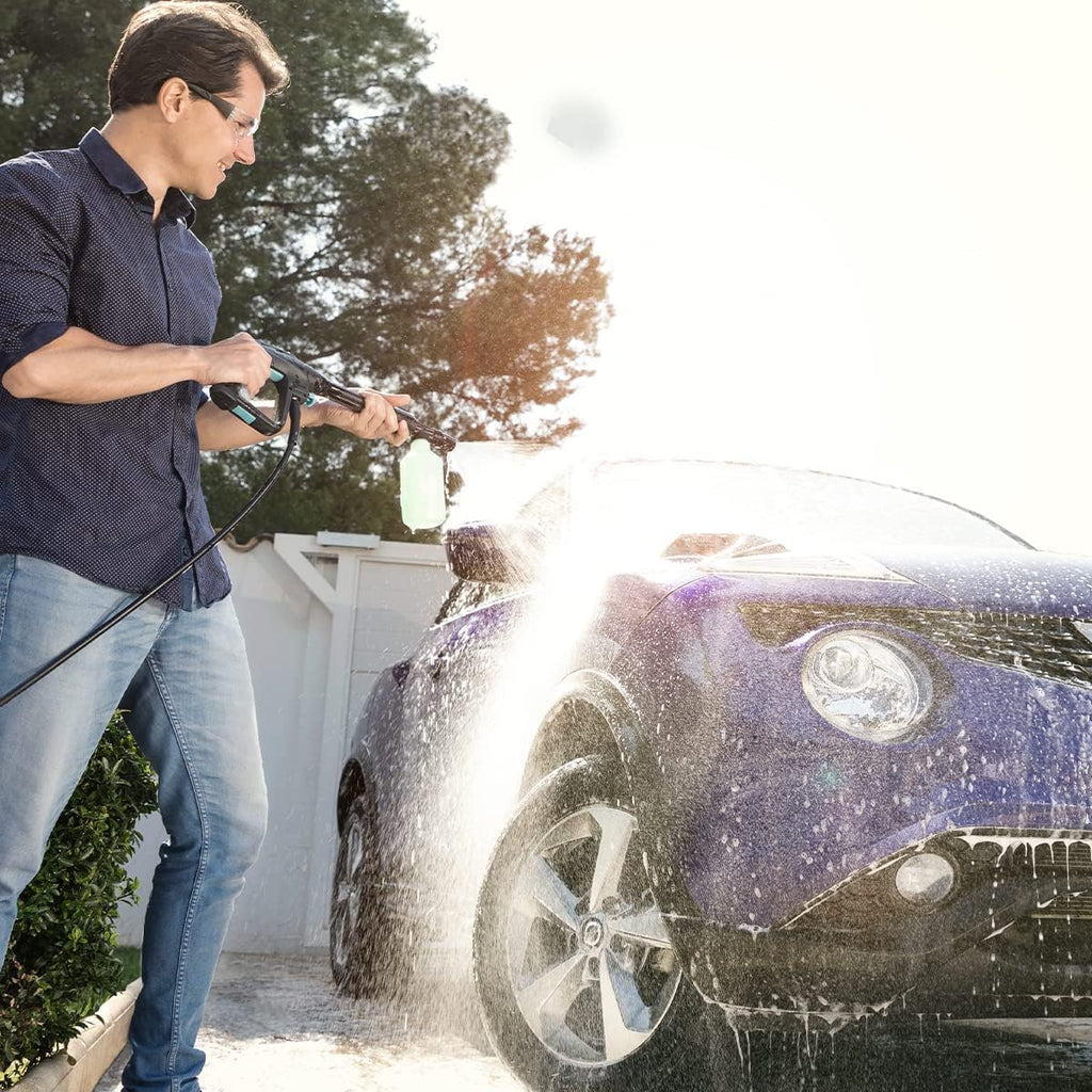 Cecotec HydroBoost 2400 AdvanceClean High Pressure Washer. 2400W, Home, Garden or Car, Flow Rate of 480l/h, 180 Pressure Bars, Aluminium Pump, Action Radius 14 m