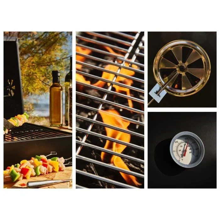 Barbacoa De Carbón Mike - Superficie De Cocción 71 X 35 Cm Cookingbox