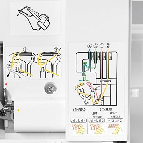 2026 Singer 14SH654 - Máquina de coser Remalladora
