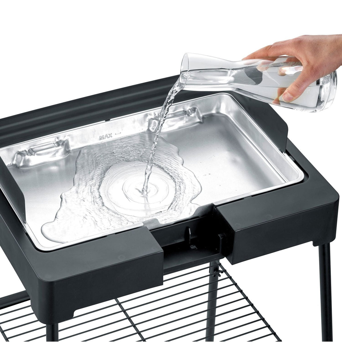 Barbacoa Con Patas Con Parrilla Acanalada 2200 W Pg 8568 Severin