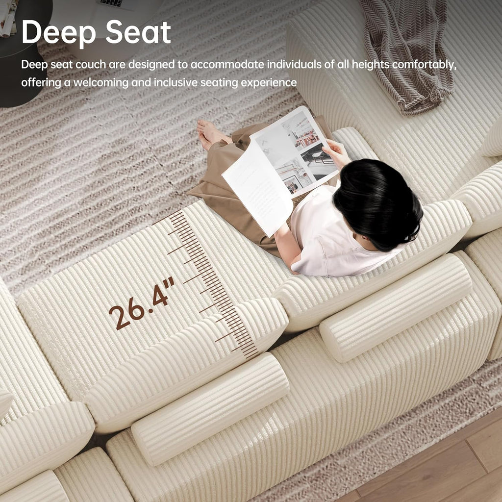 DURASPACE Cloud-Schnittsofas für das Wohnzimmer