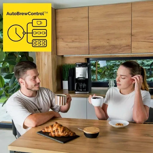 Filterkaffeemaschine mit Kaffeemühle Yoer 1520W 1,5L +Timer