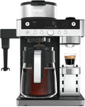Ninja Prestige CFN802EU 2-in-1 Filter and Pod Coffee Maker with Built-In Frother, Brews Lattes, Iced Coffee and Flat Whites, Black