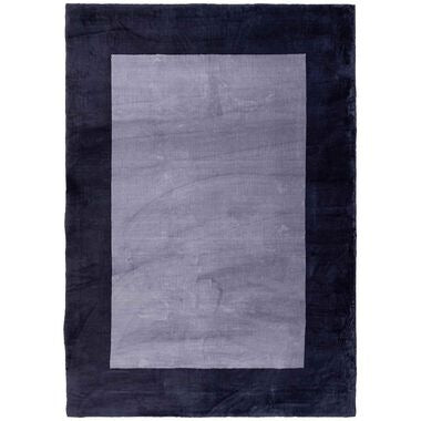 Teppich Maximo Rabbit Premium 200 x 290 cm, Rahmen, Anthrazit-Schwarz