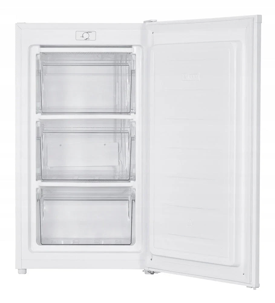KLEINER GEFRIERSCHRANK 60L 3 SCHUBLADEN GERÄUMIG WEISS