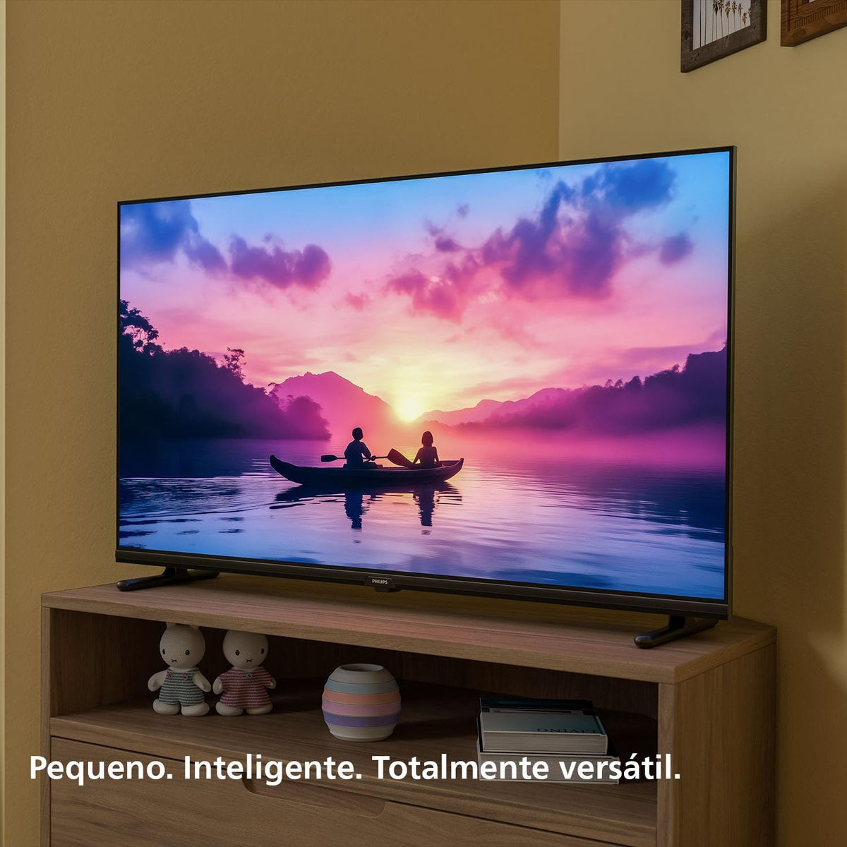 40PFS6000 HD LED Smart TV - 40-Zoll-Bildschirm mit Pixel Plus, Titan OS Plattform und Dolby Digital Sound - Funktioniert mit Alexa und Google Sprachassistent