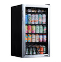 2026 Newair® Refrigerador de Bebidas Independiente de Acero Inoxidable – 126 Latas – 18,9"