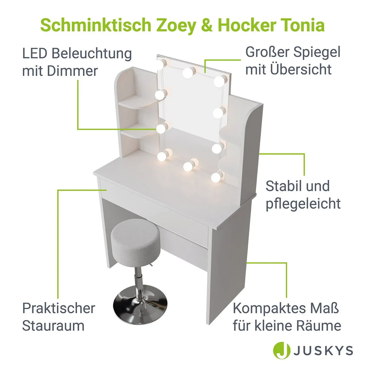 2025 Zoey Schminktisch & Tonia Hocker