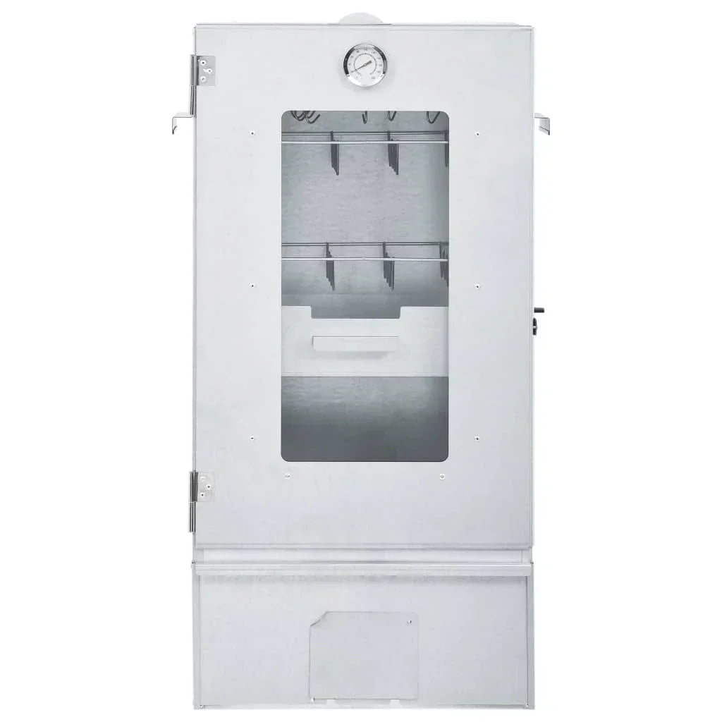 Horno Ahumador Barbacoa 1 Kg De Virutas De Madera 44,5x29x83 Cm Vidaxl