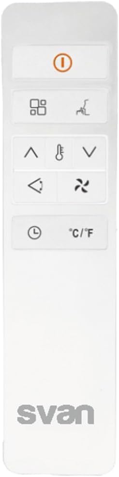 Svan Tragbare Klimaanlage, 9000 BTU. SAAP900F. Nur Kühlen, LED-Touch-Display, Timer, Fernbedienung, Fensterinstallationskit enthalten, Energieeffizienzklasse A
