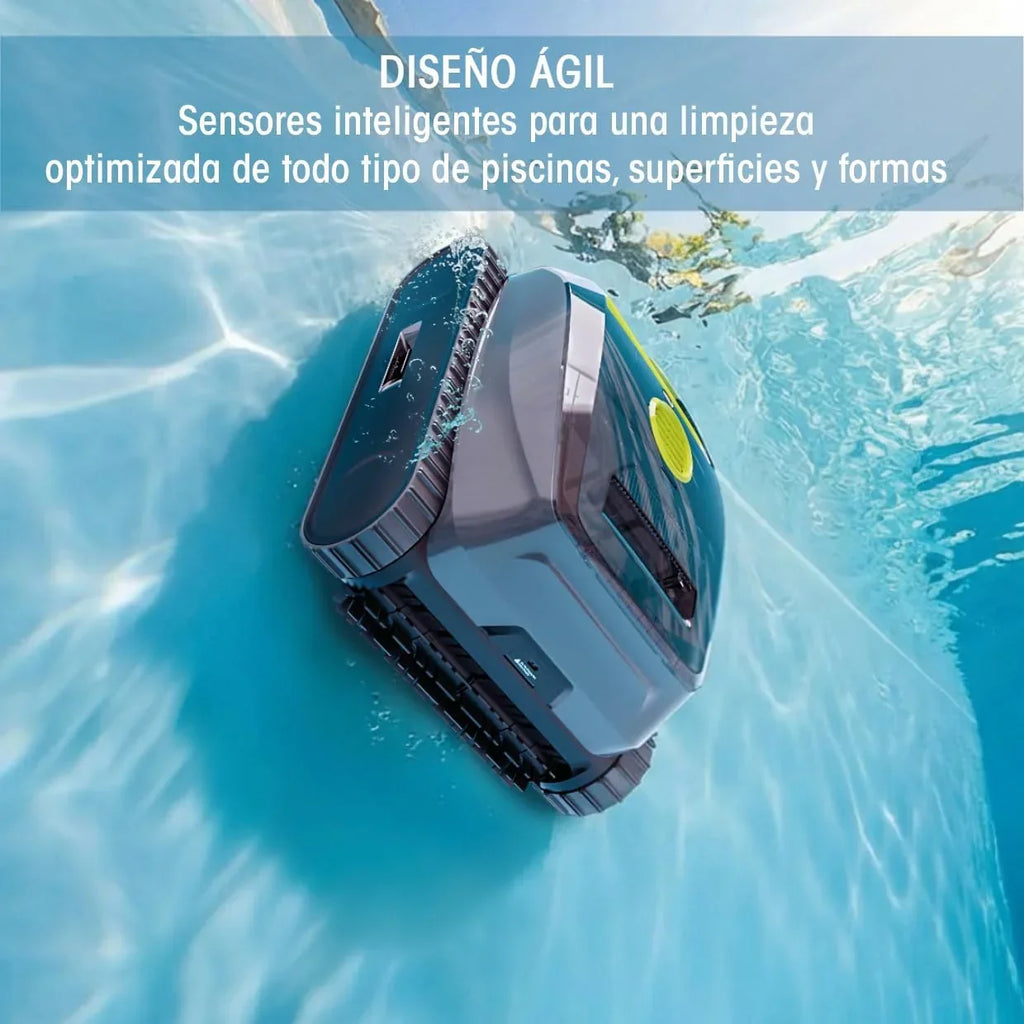 Zodiac Freedom Lite-Roboter-Akku-Poolreiniger mit Lithium-Akku – Bodenreiniger, Wände und Wasserlinienreinigung – Doppelfiltration – Zyklen bis zu 3 Stunden pro Ladung