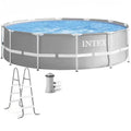 2025 Piscina Intex Prism Frame 12 pies x 39" (Filtro y Escalera Incluidos)