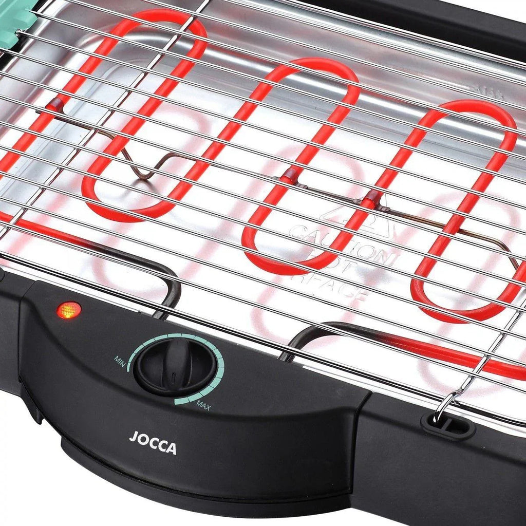 Barbacoa Eléctrica 2000w, Con Bandeja Desmontable Jocca