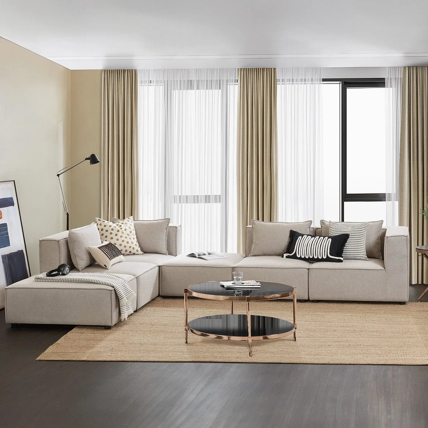 2025 Sofá modular Domas XXL – salón modulable